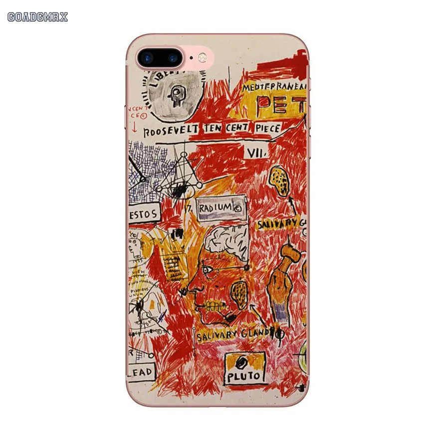 Jean Michel Basquiat Graffiti Art Transparent Soft Shell Covers For Samsung Galaxy J3 J5 J7 A3 A5 A7 2015 2016 2017 Note 3 4 5 8 |