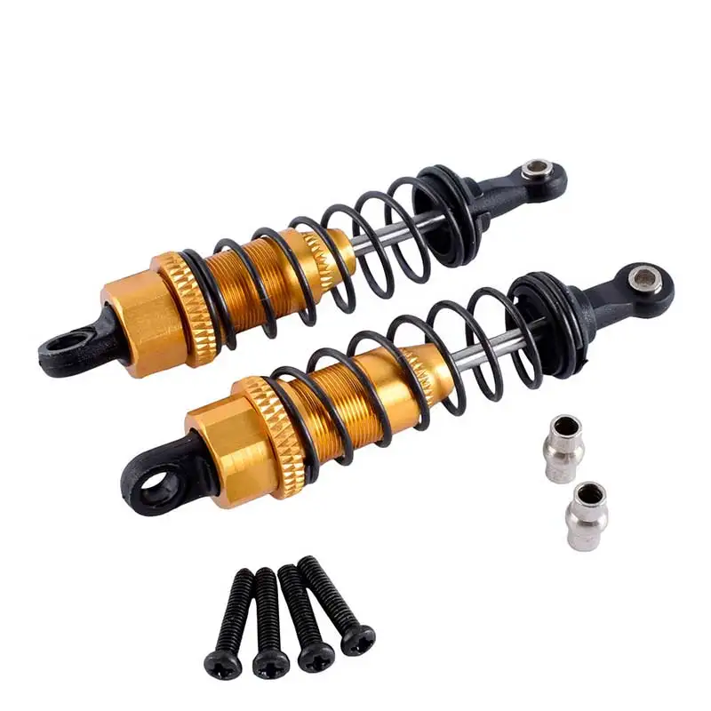 Many PCS Oil Fill Type Front Shock Absorber atv Damper For RC Hobby Model Car Wltoys 12428 23 amortiz Monster Truck bike Course | Игрушки и