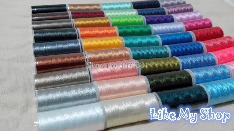 Новое поступление 40wt машина для вышивания нитей большинства брендовых