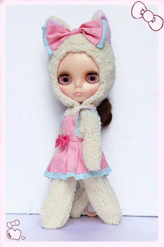Для фото для 1/6 Детский костюм кошки зимние костюмы кукол 30 см|for dolls|suit dolldoll suit |