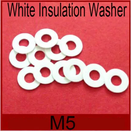 

1000pcs/lot M5 White Insulation Washer Gasket White Vulcanized Fiber Gasket