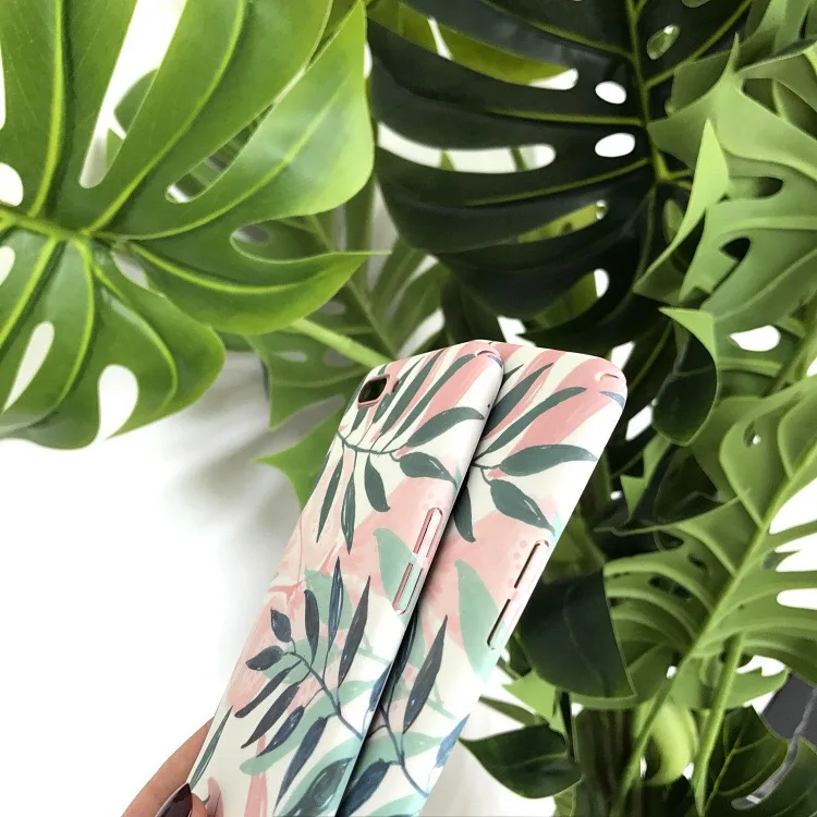 Phone Cases For Oppo A37 Artistic Freshness Leaf Case F5 Back Covers F1S Women Girls' Hard Full Cover |