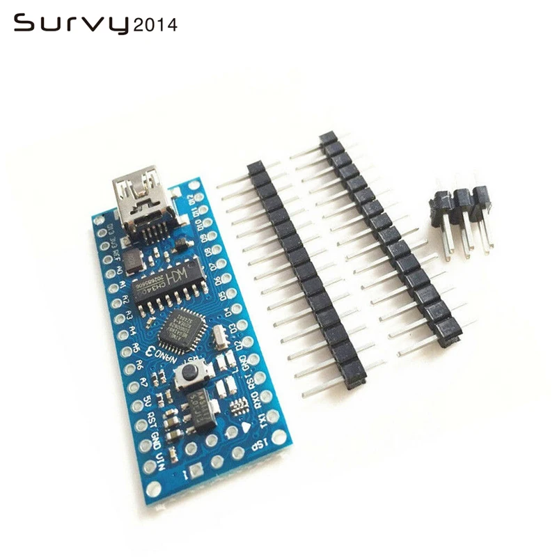 1 шт. мини USB с Загрузчиком Nano 3 0 контроллер совместимый для arduino CH340 драйвер 16 МГц