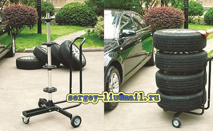 Высококачественный вертикальный держатель для шин Заводская поставка стойка