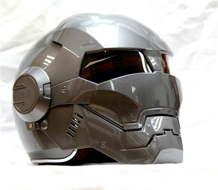 Masei велосипед Скутер moto серый классический Железный человек Шлем rcycle шлем с