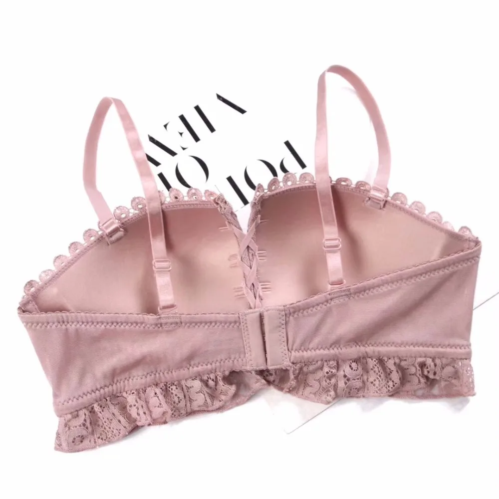 SP&ampCITY Sexy Lace Push Up Bra Set Women's Underwear Transparent Seamless Modern Soft Cute Female Lingerie Brassiere | Женская