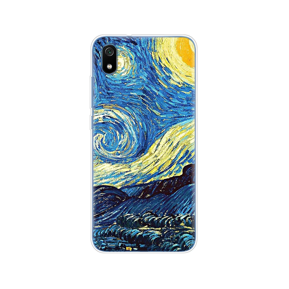 61898 Силиконовый чехол для xiaomi redmi 7a, чехлы, мягкая задняя крышка из ТПУ для redmi 7 a, бампер hongmi 7a, чехол для телефона, полная Защита, Чехол - Цвет: 61898