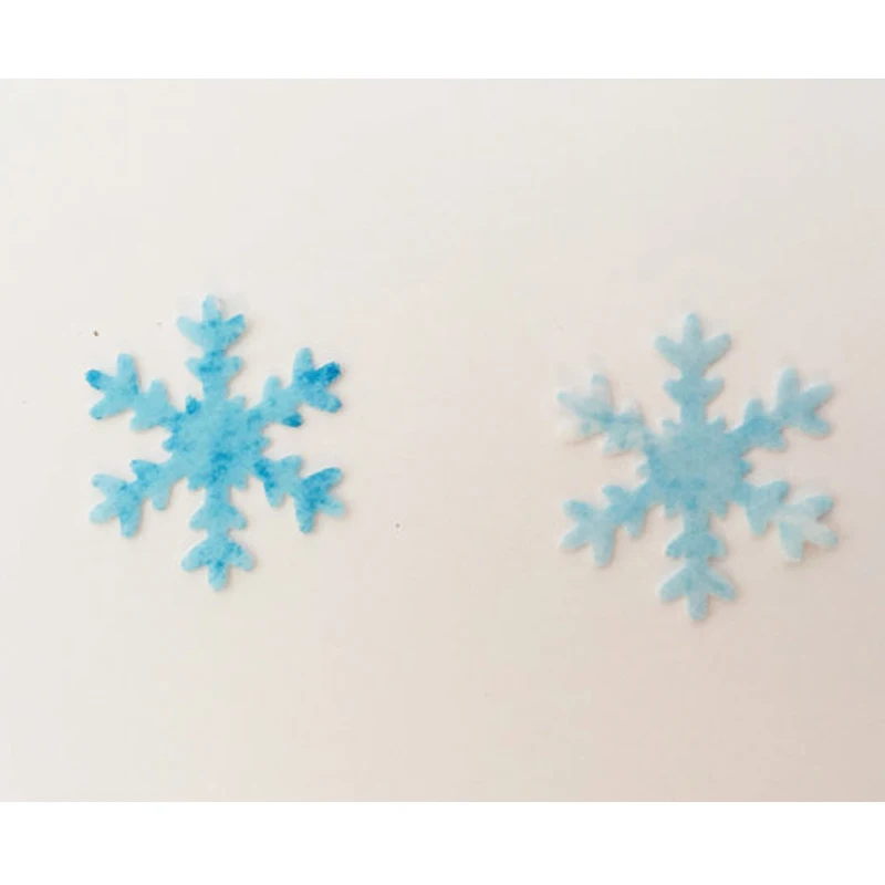 Оптовая продажа съедобная Снежная королева снежинка предварительно вырезанная