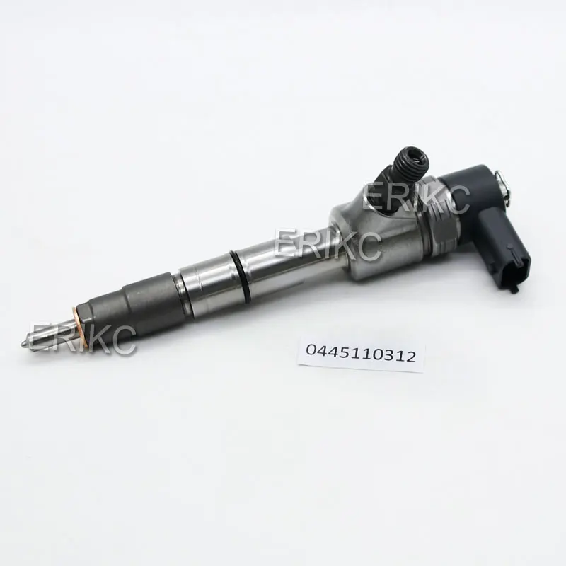 

ERIKC CR инъекция двигателя 0445110312 Авто топливный инжектор Assy 0 445 110 312 дизельные запасные части Inyector 0445 110 312