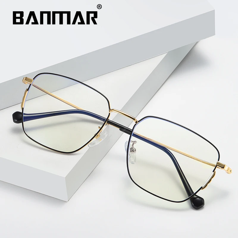 

BANMAR квадратные очки с защитой от сисветильник uv400, очки для чтения с защитой от излучения, компьютерные очки, игровые очки 1901