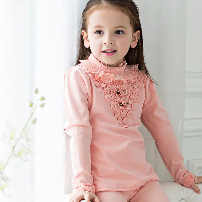 Новая весенняя модная детская одежда в Корейском стиле для девочек детские топы