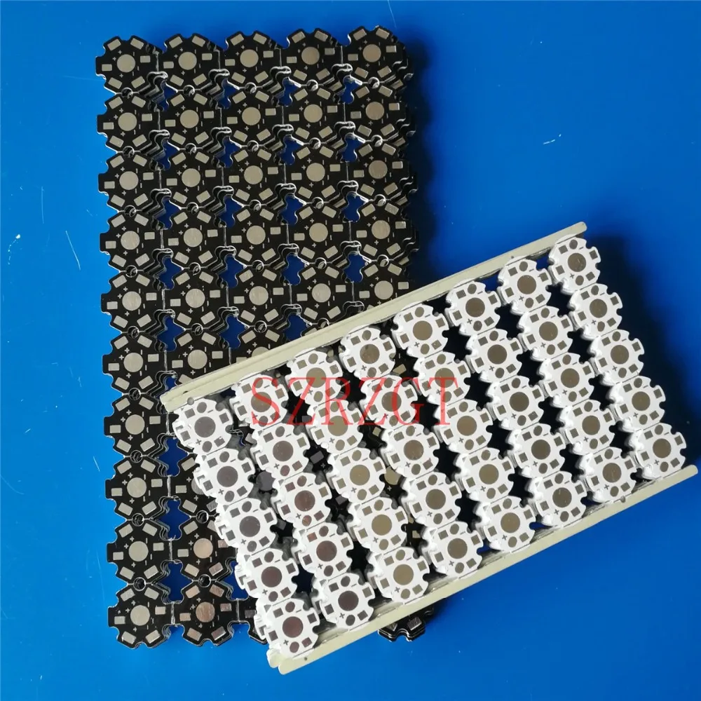 50 шт. 1000 шт./лот LED PCB теплоотвод 20 мм алюминиевая Базовая пластина высокая