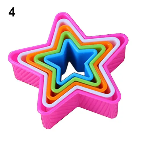 Новинка 5 шт помадка торт Печенье сахарное ремесло резаки украшения формы набор