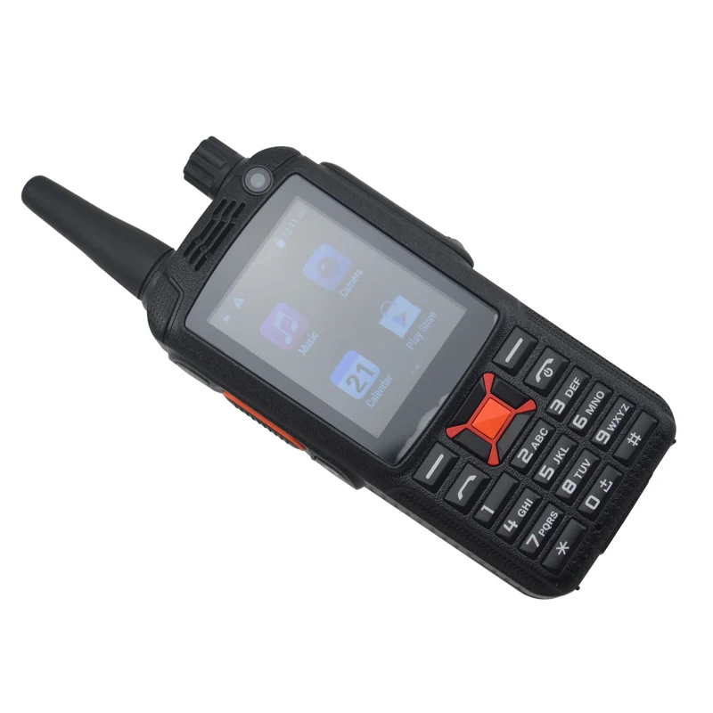 Две sim-карты 3G WCDMA Zello PTT сети Walkie Talkie радио F22+ мобильный телефон с 2,4 дюймовым сенсорным экраном 512 МБ ram 4 Гб rom Android 4,4