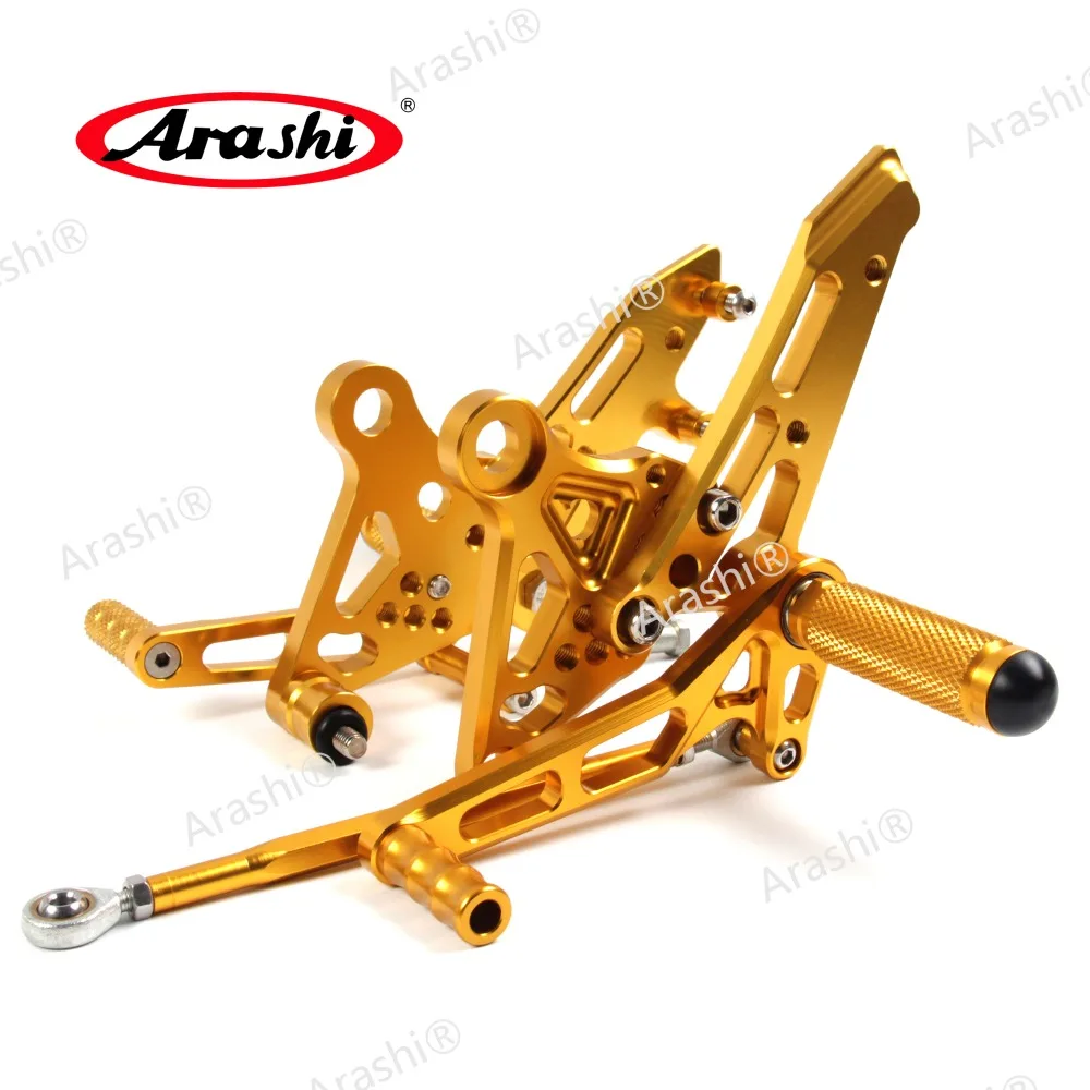 Регулируемые подножки Arashi CNC для HONDA MSX125 MSX 125 2013 2017 Rider задние комплекты ног 2014 2015