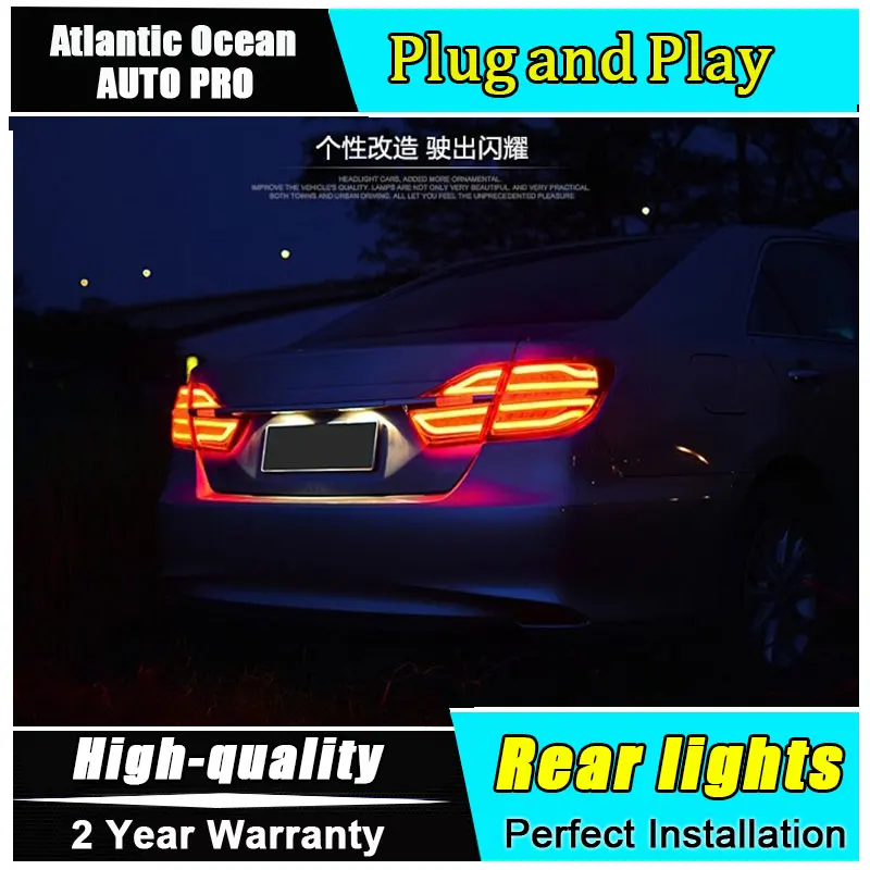 Авто. PRO для Toyota Camry 2015 светодиодный задний светильник s автомобильный Стайлинг