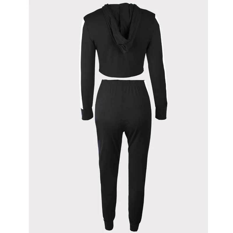 Осень женский комплект 2 шт. спортивный костюм повседневные тренировочные штаны