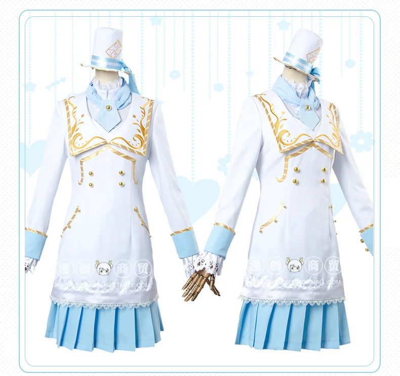 [Сток] аниме Aqours Love Live Sunshine! Tsushima Yoshiko Wonderland Алиса Maidservant unimour косплей костюм Рождество