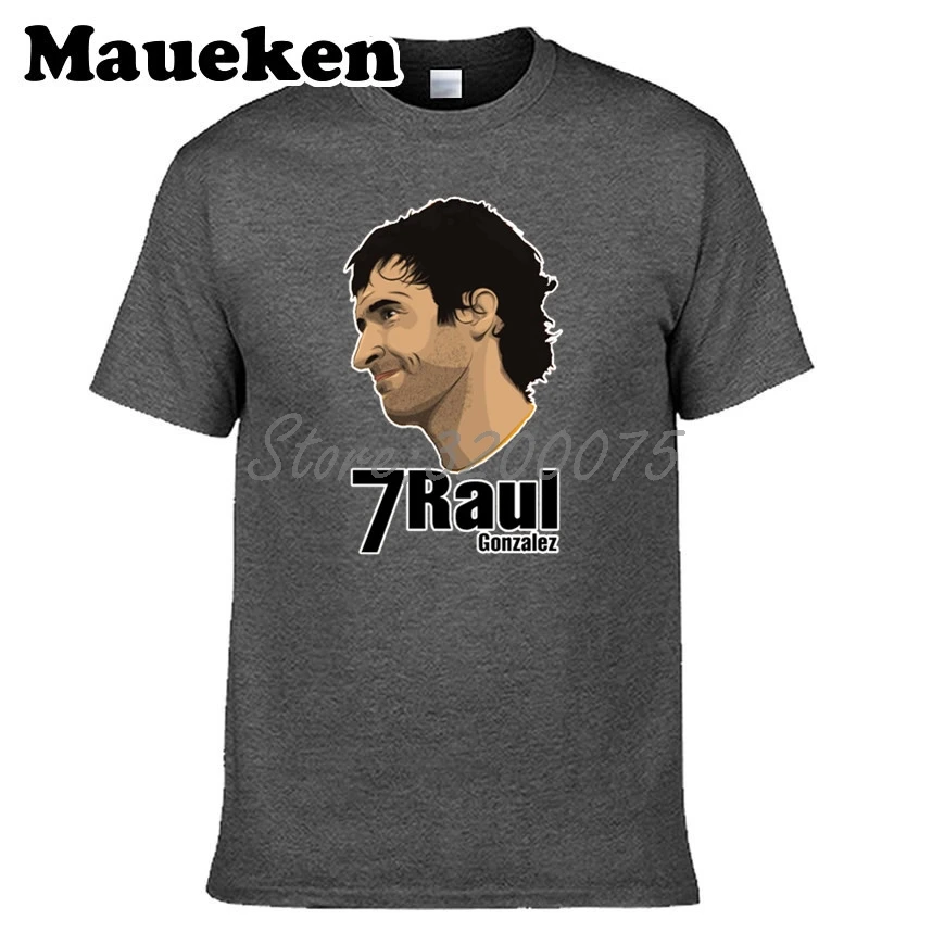 Мужская футболка Bernabeu Prince 7 Raul Gonzalez Blanco 1994 ~ 2010 испанский тореадор футболки Legend для