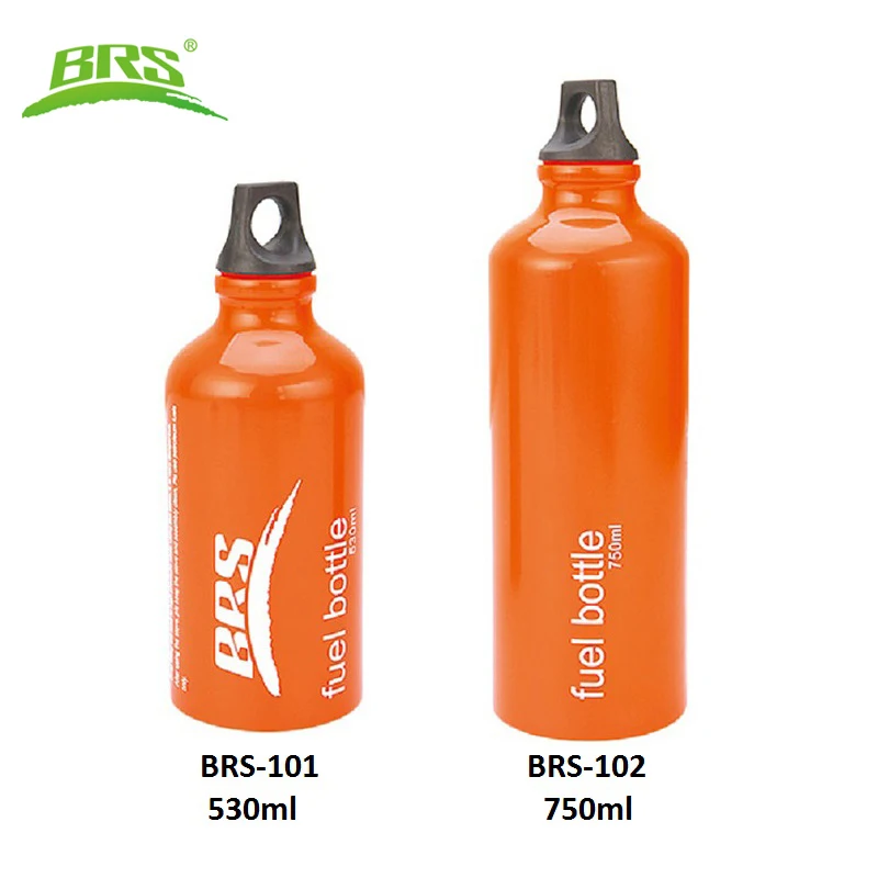 

BRS 530 ml/ 750 ml Gas Fuel Bottle Oil Container For Camping Stove Leakproof Oil Bottle BRS-101/ BRS-102