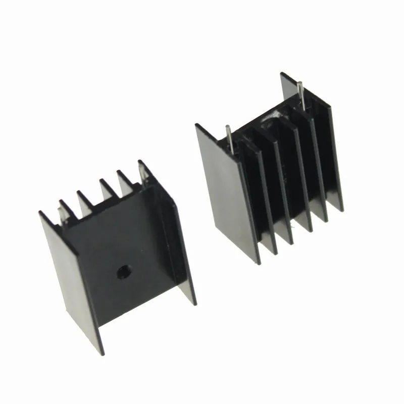 10 шт./лот 30x23x16 мм MTDA7294L298 IC Радиатор с иглой радиатор черный анодированный|heatsink