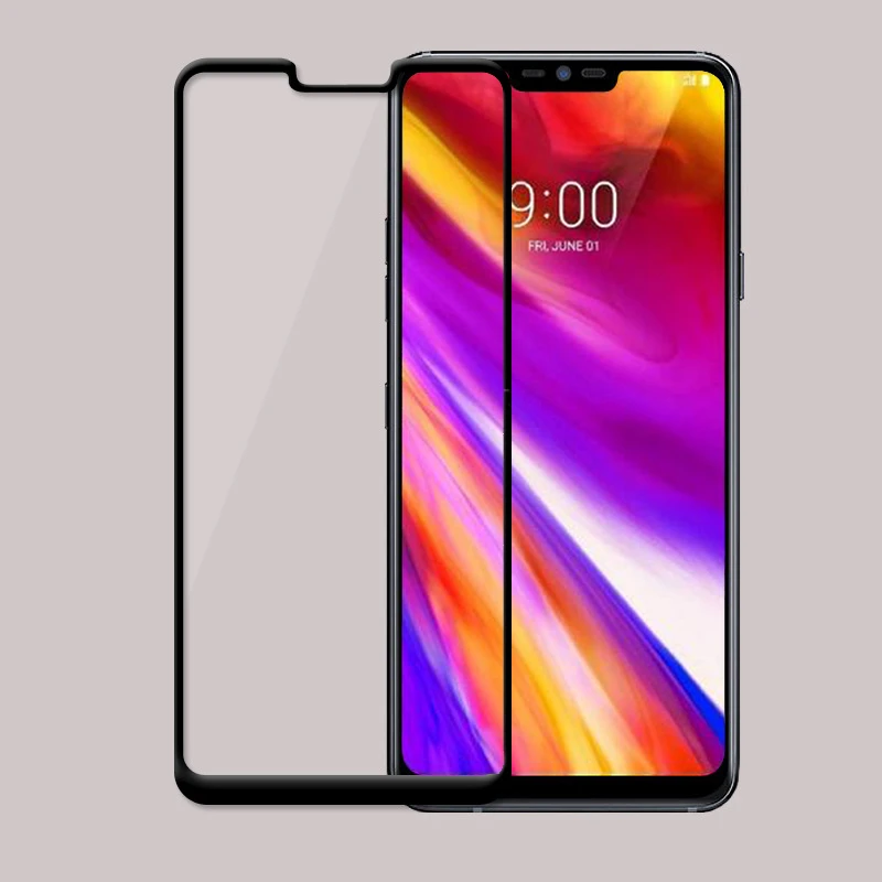 3D закаленное стекло с закругленными краями для LG G7 ThinQ полное покрытие 9H защитная