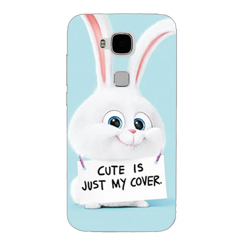 Мягкий чехол из ТПУ с цветочным принтом для Huawei Ascend G8 GX8 чехлы сотовых телефонов в