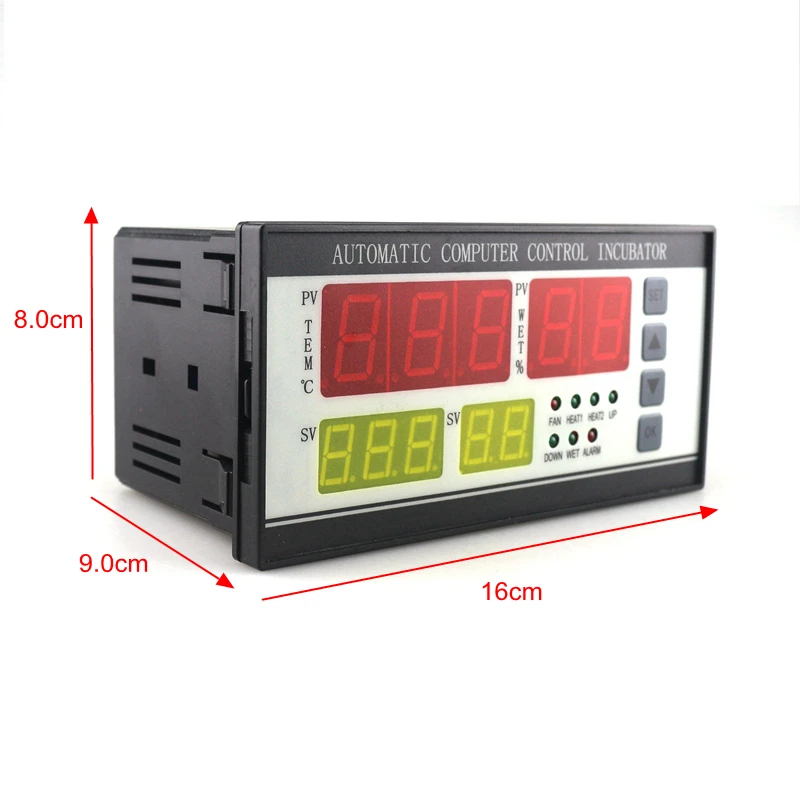 Регулятор температуры и влажности Термостат гигростат 110V220V автоматический