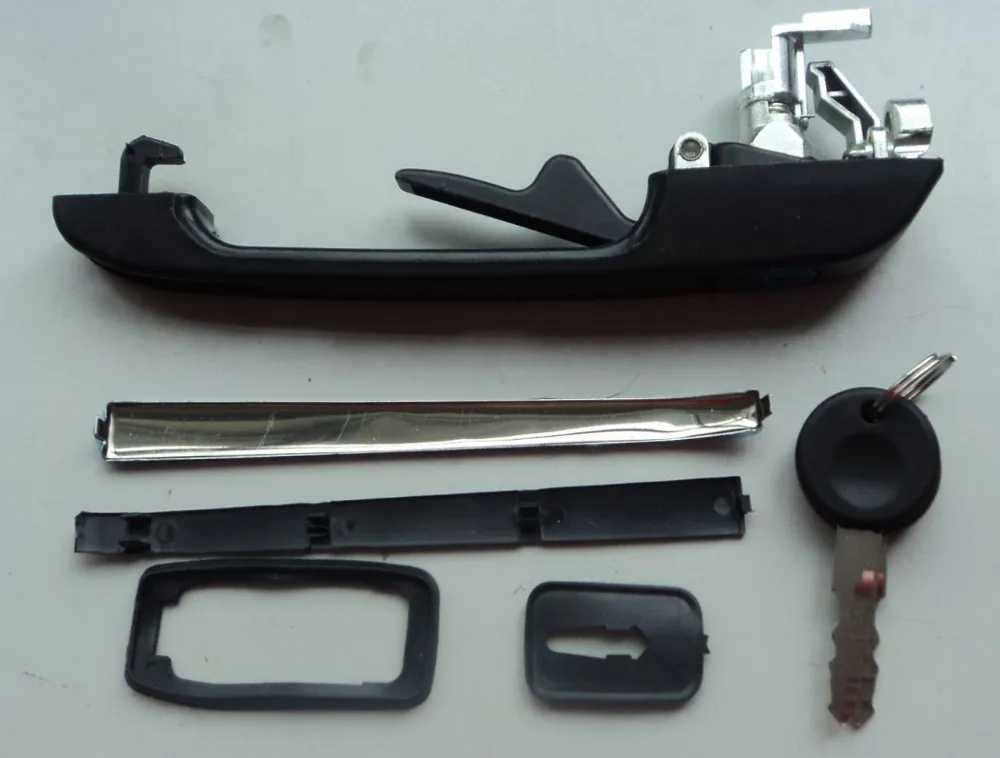 Автомобильная дверная ручка для VW PASSAT, SANTANA, GOLF II, JETTA I, CADDY, POLO, SCIROCCO 1974-1990 OEM 191837205