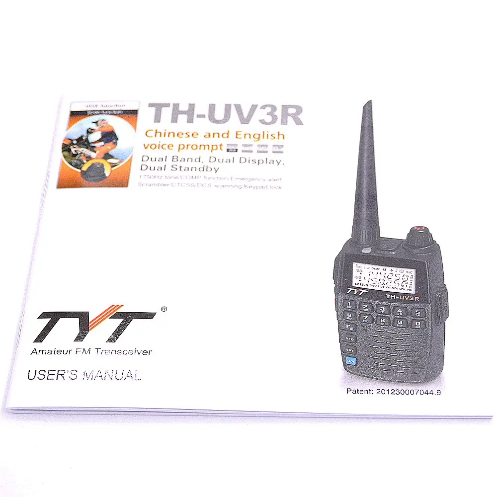 TYT UV-3R двухдиапазонный двухсторонний радиоприемник VOX VHF/UHF портативный радиопередатчик, мини рации, ретранслятор, офсетная наружная Интерком