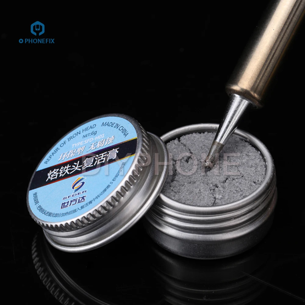 Паяльная головка PHONEFIX Освежающая Чистая паста для восстановления наконечник из