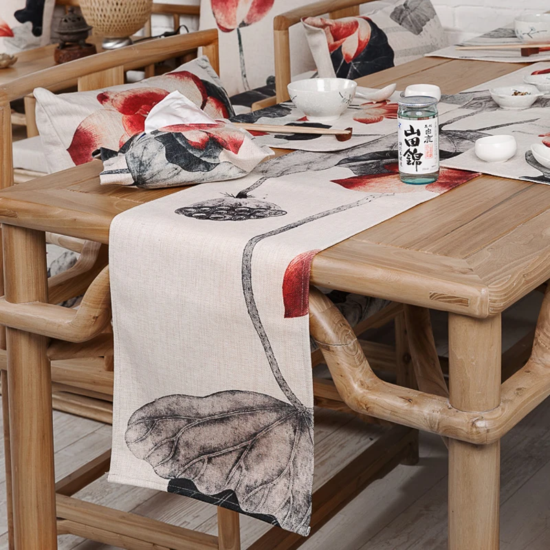 Высококачественный домашний декор для стола в китайском стиле с рисунком виде