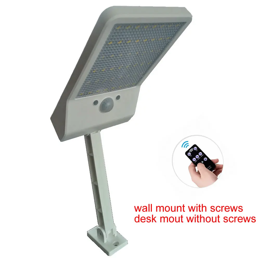 Светодиодный уличный фонарь на солнечной батарее водонепроницаемый настенный