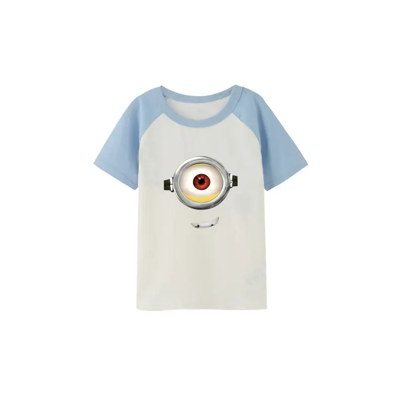 Мультяшные Миньоны, железные нашивки для одежды, наклейка для глаз, сделай сам, аксессуары, Переводные термоколлагенты, футболки, термоклеи, ropa