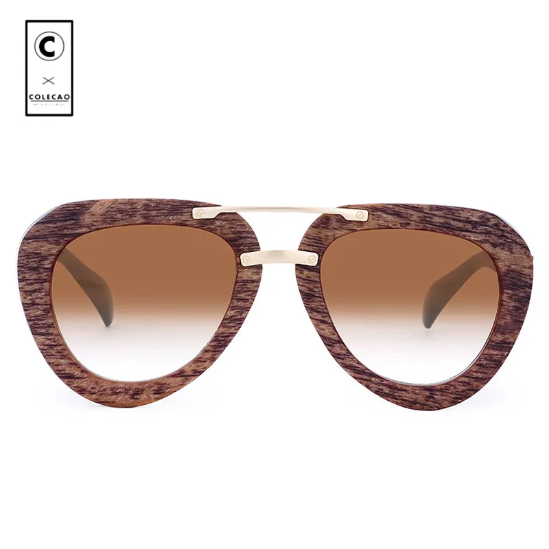COLECAO Retro Wrap Sunglasses Women UV400 Designer Tone Glasses Accessories Driving Women's Casual 96606 | Аксессуары для