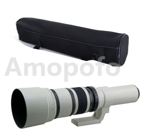 Amopofo, 500 мм F6.3-32 телеобъектив для sony Alpha и для камеры Minolta MA