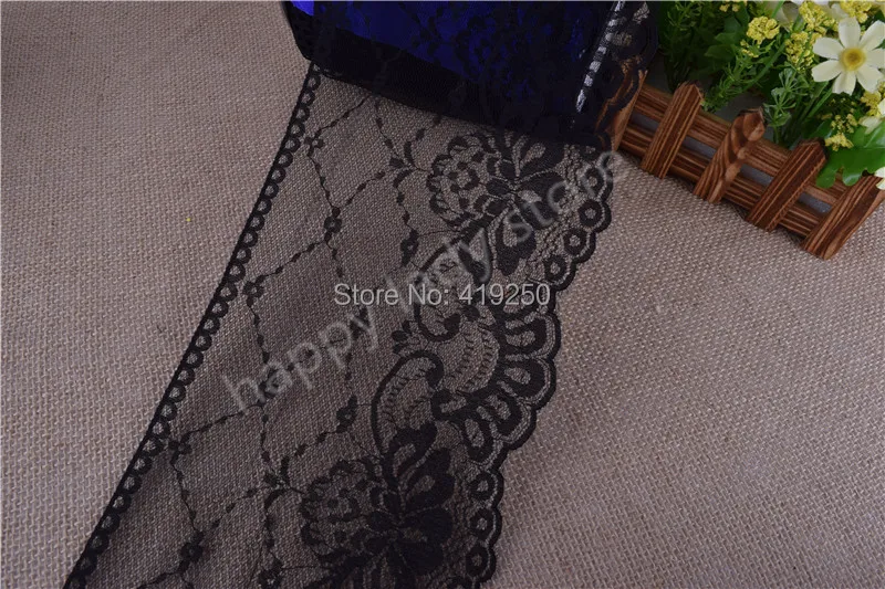 30 ярдов ширина 16 см Высококачественная сетка для рукоделия кружевная отделка