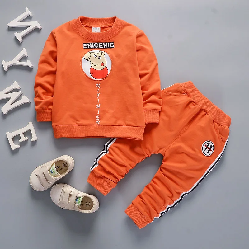 Для мальчиков детская одежда 2018 для девочек свитер 100% хлопок мультфильм