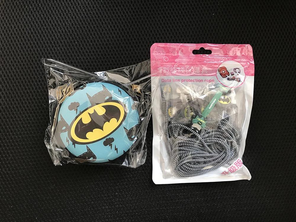 Большой круглый наушник сумка USB наушники протектор Набор с наклейки для зарядного устройства спиральный кабель протектор для iphone 5 6 7 8 кабель Winder