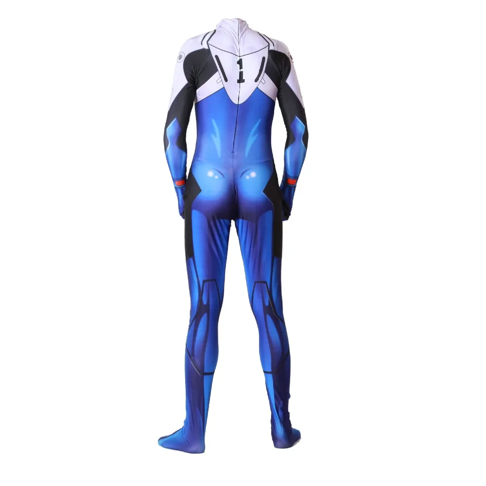 

Plugsuit Cosplay Costume Ikari Shinji Anime Zentai Bodysuit Suit Jumpsuits