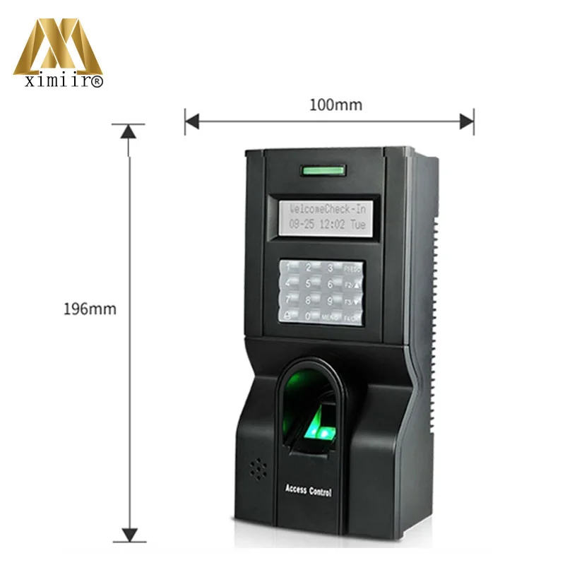 ZK F8 TCP/IP USB биометрический отпечаток пальца и 125 кГц RFID карта система контроля