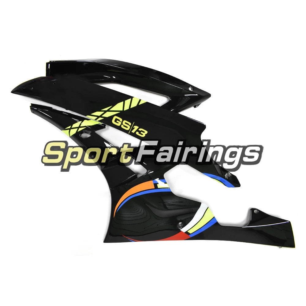 Полный спортивный велосипед обтекатели корпуса для Yamaha YZF600 R6 2006 2007 06 07 ABS пластик инъекции черный желтый мотоцикл чехлы корпуса
