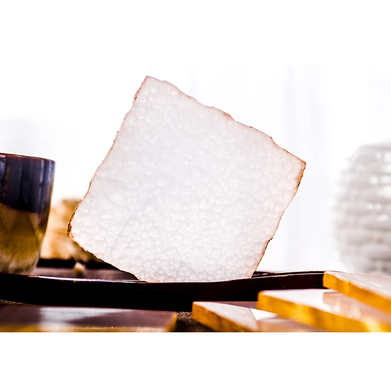 Gemstone coaster розовый оникс коврики колодки золото инкрустация Роскошный декор для вечерние Бар Салон