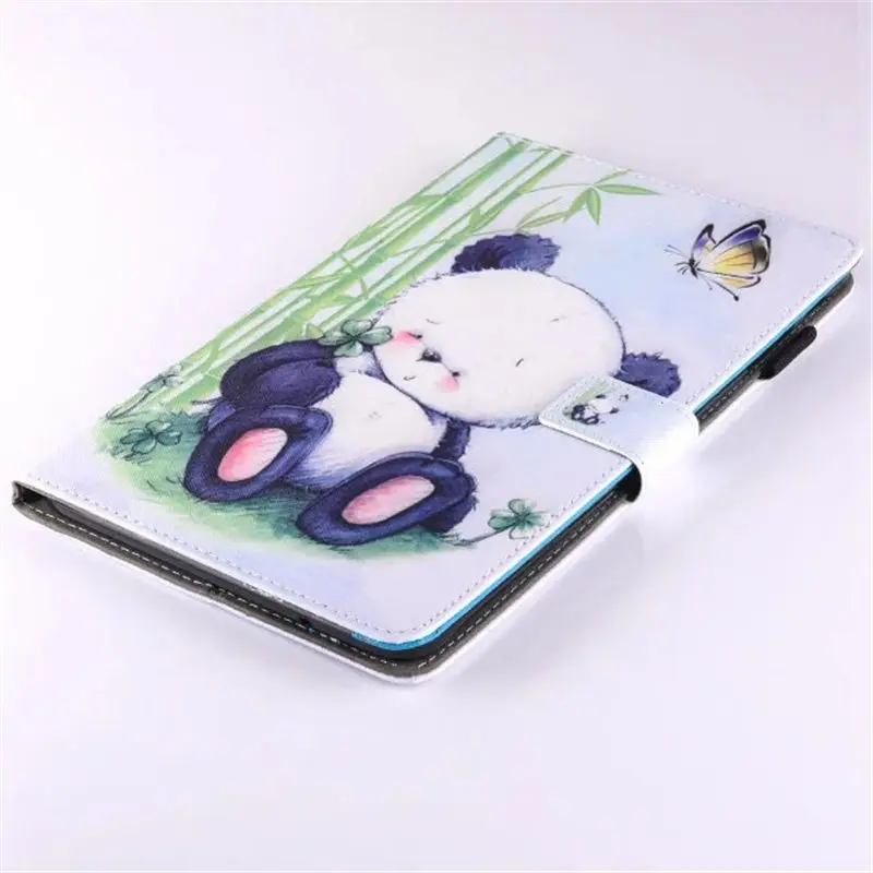 Чехол для планшета для Samsung Galaxy Tab E 9," SM-T560 T561 SM-T561 T560 умный чехол Funda с рисунком кота из искусственной кожи кожа+ пленка+ ручка