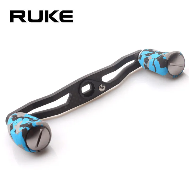 Рукоятка рыболовной катушки из углеродного волокна с ручкой EVA размер отверстия