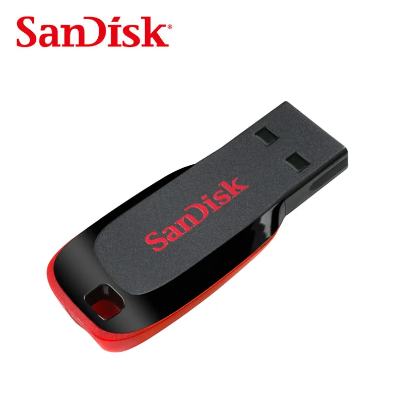 Sandisk usb флеш накопитель Cruzer Blade Флешка CZ50 8 ГБ 16 32 64 128 USB флешка автомобиль Mini Pen DriveFor