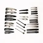 Новое поступление, 20 шт., металлические аксессуары для волос в 4 стилях, заколка-пряжка для волос, детские заколки для волос сделай сам