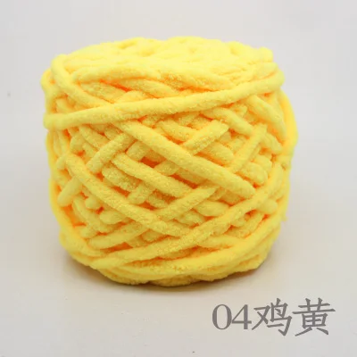 4 1 шт = 100 г thick cotton yarn Мягкая теплая толстая шерсть ледяная пряжа молочный хлопок линия грубой шерсти вязание крючком Пряжа ручной вязки пряжа для шарфа обувь свитер - Color: 4