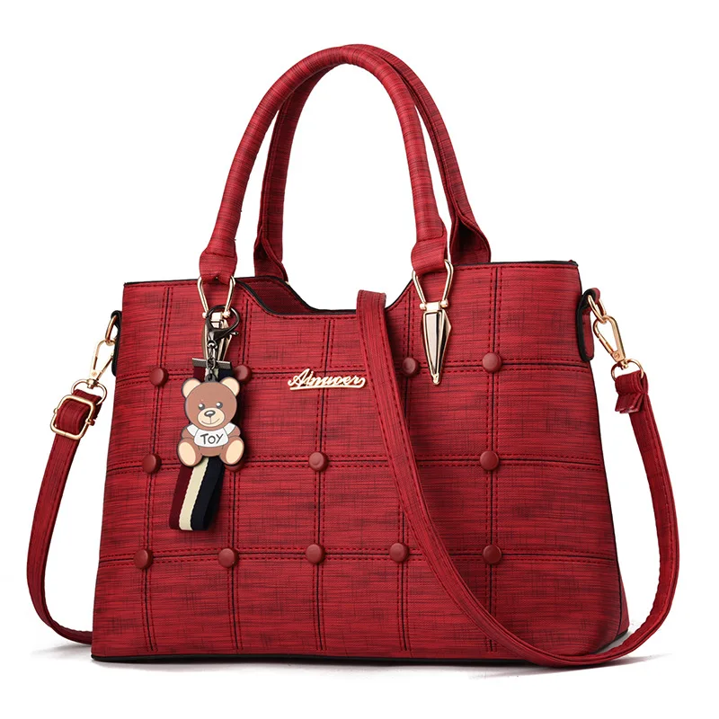 Женская сумка винтажная повседневная кожаная 2018|Сумки с ручками| |