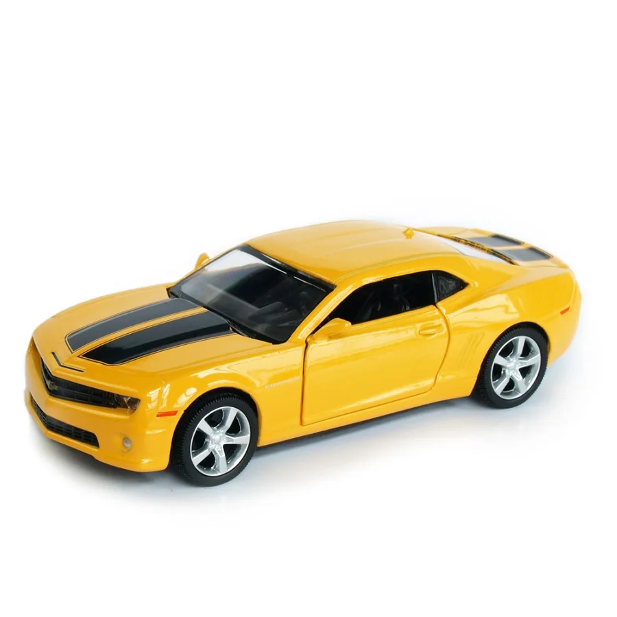 1/36 маленькая литая Автомобильная серия Chevrolet Camero размер 5 дюймов 2 открытые двери